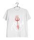 Sprituality Shiva MAHADEV TRISHUL Custom Printed Graphic Design T-Shirt for Women
